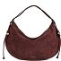  Thess Borsa a spalla Vera Pelle 45 cm Variante berry-berry