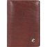  Toscana Custodia per biglietti da visita Pelle 7.5 cm Variante coffee