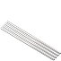 Cannuccia in acciaio inox 4 pezzi. Variante steel Cannuccia in acciaio inox 4 pezzi. Variante steel