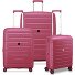 Starlight 3.0 4 ruote Set di valigie 3 pezzi con piega di espansione Variante burgundy