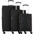  Travel Line 6804 Set di valigie a 4 ruote 3 pz. Variante schwarz
