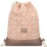  Borsa da ginnastica in tela Serie Noah 30 cm Variante rose metallic