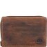  Portafoglio vintage RFID in pelle 14 cm Variante braun