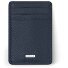 Porta carte di credito RFID in pelle Essentials da 7 cm con fermasoldi Variante navy Porta carte di credito RFID in pelle Essentials da 7 cm con fermasoldi Variante navy