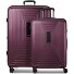  Essentials 14 4 ruote Set di valigie 2 pezzi espandibile Variante aubergine metallic
