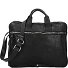  Noce Valigetta Pelle 38 cm Variante nero