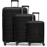  Essentials 11 3-SET 4 ruote Set di valigie 3 pezzi Variante black