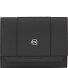  Circle Portafoglio Protezione RFID Vera Pelle 12 cm Variante black