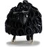  Etichetta per borsa Critters in pelle 11 cm Variante black
