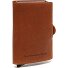  Lagos Custodia per carta di credito Protezione RFID Pelle 6.5 cm Variante cognac