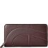  Deborah Portafoglio Protezione RFID Vera Pelle 19 cm Variante port red