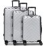  Essentials 18 2.0 4 ruote Set di valigie 3 pezzi espandibile Variante metallic-silver shiny