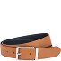  Luca Cintura Pelle Variante cognac-navy | individuell kürzbar