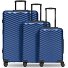  Essentials 18 4 ruote Set di valigie 3 pezzi con piega di espansione Variante metallic-blue shiny
