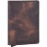  Slimwallet Vintage Portafoglio per carte di credito RFID in pelle 6,5 cm Variante vintage brown
