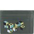  Blue Square Revamp porta carte di credito RFID in pelle 11,5 cm Variante green-yellow/graphic