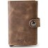  Miniwallet Vintage Custodia per carte di credito Portafoglio RFID in pelle 6,5 cm Variante oak