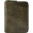  Newport Portafoglio Protezione RFID Pelle 13 cm Variante british green