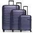 Collection 04 THE THREE SET + 4 ruote Set di valigie 3 pezzi con piega di espansione Variante purple-metallic Collection 04 THE THREE SET + 4 ruote Set di valigie 3 pezzi con piega di espansione Variante purple-metallic