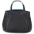  Borsa Verona in pelle 22 cm Variante black/pace