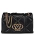  Embossed Borsa a tracolla 28 cm Variante black