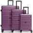  Essentials 08 3-SET 4 ruote Set di valigie 3 pezzi Variante purple