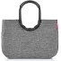 Borsa Loopshopper L Frame 46 cm Variante frame twist silver Borsa Loopshopper L Frame 46 cm Variante frame twist silver