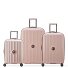  Carrousel 4 ruote Set di valigie 3 pezzi con piega di espansione Variante pink