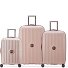  Carrousel 4 ruote Set di valigie 3 pezzi con piega di espansione Variante pink
