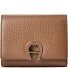  Fashion Portafoglio Protezione RFID Vera Pelle 12.5 cm Variante saddle brown