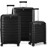 B-Flying Move 4 ruote Set di valigie 3 pezzi con piega di espansione Variante schwarz
