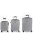  Alabama 4 Roll Suitcase Set 3pcs. Variante silver