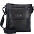  Borsa a tracolla in nappa nera 21 cm Variante black