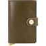 Miniwallet Custodia per carta di credito Protezione RFID Pelle 6.5 cm Variante olive Miniwallet Custodia per carta di credito Protezione RFID Pelle 6.5 cm Variante olive