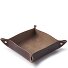 Ciotola Gaucho Pocket vuota in pelle 13 cm Variante mocca