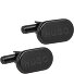 E-Classic Gemelli Acciaio inox 1.5 cm Variante black E-Classic Gemelli Acciaio inox 1.5 cm Variante black