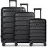 South Dakota 4 ruote Set di valigie 3 pezzi con piega di espansione Variante black South Dakota 4 ruote Set di valigie 3 pezzi con piega di espansione Variante black