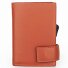  SecWal 1 Custodia per carte di credito Portafoglio RFID in pelle 9 cm Variante orange