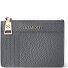  Bologna Portachiavi in pelle Portacarte in pelle 11,5 cm con scomparto per air tag Variante grey