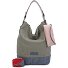  Izzy07 Olga Canvas Borsa a tracolla 27 cm Variante olive