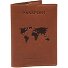  Custodia per passaporto Vera Pelle 10 cm Variante cognac