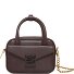  Anibela Mini borsa a mano Vera Pelle 17 cm Variante wine