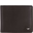  Portafoglio Polo RFID in pelle 12,5 cm Variante dunkelbraun
