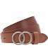  Cintura in pelle Variante cognac | 80 cm