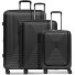  Essentials 14 4 ruote Set di valigie 3 pezzi con piega di espansione Variante black metallic