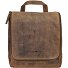  Vintage Borsa da toilette Pelle 22 cm Variante brown