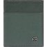  Black Square Custodia per carta di credito Protezione RFID Vera Pelle 9 cm Variante green