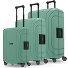 Set di valigie Essentials 15 a 4 ruote 3 pezzi con chiusura a tre punti Variante sea green Set di valigie Essentials 15 a 4 ruote 3 pezzi con chiusura a tre punti Variante sea green