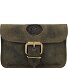 Vintage Marsupio Pelle 13 cm Variante olive