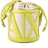  Marisol Mini Borsa Borsa a tracolla Vera Pelle 17 cm Variante natur citrus
